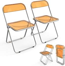 Bonnlo Klappstühle 2er Set - Esszimmerstühle,