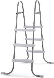 Bonnlo Poolleiter bis 118cm Höhe, Pooltreppe aus