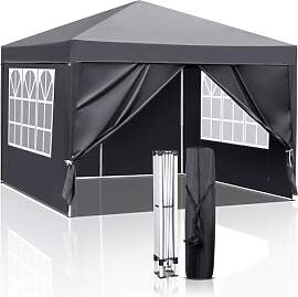 Bonnlo Pop-up Pavillon, Faltpavillon 3x3m,