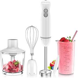 Bonsenkitchen Pürierstab, 1000W Edelstahl