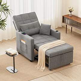 BonVache 3-in-1 Schlafsessel mit Bettfunktion,