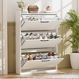 BonVache Schuhschrank Schmal, Schuhkipper mit