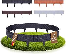BOOGARDI Beeteinfassung Rattan-Optik · 16m