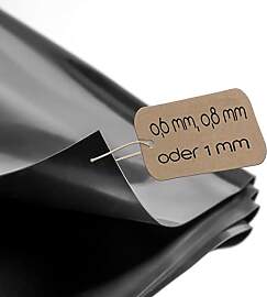 BooGardi PVC Teichfolie schwarz · Viele Größen