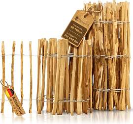 BooGardi Staketenzaun 150 cm hoch · Holz-Zaun