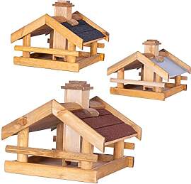 BooGardi Vogelhaus Holz · 3 Varianten · rotes