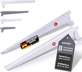 BOOMET Regalträger Set für Wandschienen ·