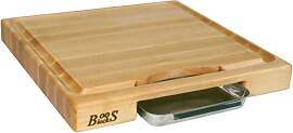 Boos Block Schneidebrett mit Auffangschale – 46