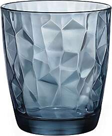 Bormioli Rocco Diamond Ocean Blue Wasserglas, 305