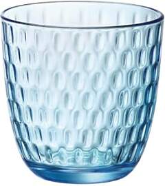 Bormioli Rocco Slot Gläser-Set, Blau, 6 Stück (1 