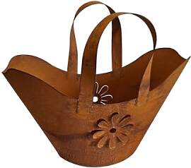 Bornhöft Tasche mit Blüte zum Bepflanzen