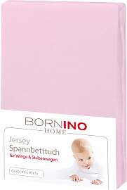 Bornino Home Jersey-Spannbetttuch 40x90 cm