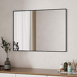 Boromal Spiegel Schwarz, 80x60cm Schwarz Spiegel