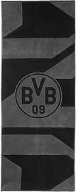 Borussia Dortmund BVB Badetuch grau/schwarz 70 x