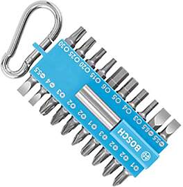 Bosch 21-tlgs. Schrauber Bit-Set mit Snap-Hook