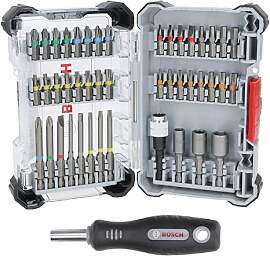 Bosch 45x Extra Hard Schrauberbit-Set, 44+1‑tlg. 