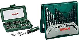 Bosch 46tlg. Schraubendreher-Set & 15tlg.