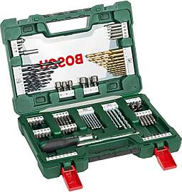 Bosch 91tlg. Titanium-Bohrer- und Bit Set V-Line