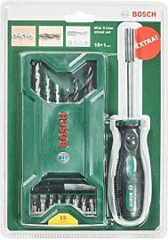 Bosch Home and Garden 15+1 tlg. Mini X-Line Mixed
