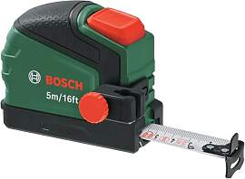Bosch Maßband 5m/16ft mit Stifthalter (Auto-Lock; 