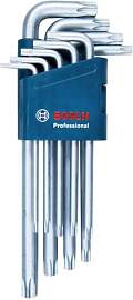 Bosch Professional Winkelschlüssel Set Torx 9tlg. 