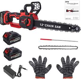 Bostar Akku Kettensäge 12 Zoll (30cm) 1300W