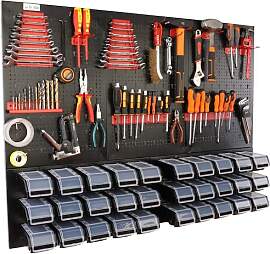 botle® Werkzeugwand Lochwand aus Metall,