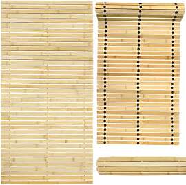 Bounabay Badematte Holz Sauna Bodenrost Rollrost