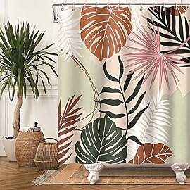 Bovlleetd Botanisch Duschvorhang 180x180cm