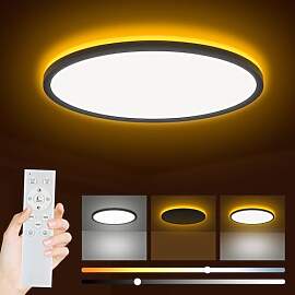 Bowfar LED Deckenleuchte, 24W 2800LM Deckenlampe