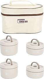 Box aus 304 Edelstahl, Tragbare Lunchbox für
