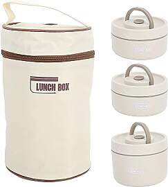 Box aus 304 Edelstahl, Tragbare Lunchbox für