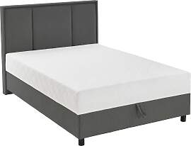 Boxbett "ARLA", grau (dunkelgrau),