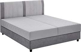 Boxbett "Borgholm", grau (anthrazit),