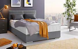 Boxbett COTTA "Tom mit Bettkasten, Topper und 