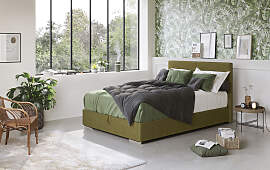 Boxbett COTTA "Tom mit Bettkasten, Topper und 