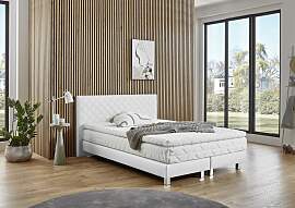Boxbett "Kyoto", weiß, B:155cm L:210cm, 