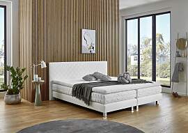 Boxbett "Kyoto", weiß, B:195cm L:210cm, 