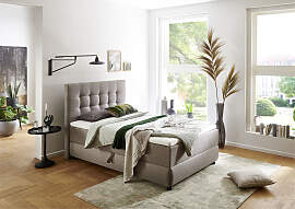 Boxbett "LILO", braun (hellbraun),