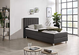 Boxbett MAINTAL, grau (anthrazit), B:104cm