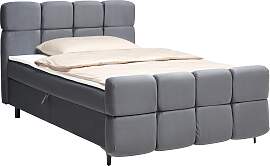 Boxbett Mona Anthrazit ca. 140x200cm