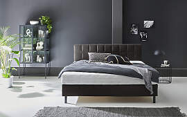 Boxbett "Nikola", grau (anthrazit),