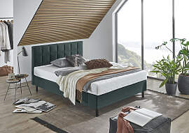 Boxbett "Nikola", grün (dunkelgrün),