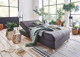Boxbett "Sababa", grau (anthrazit),