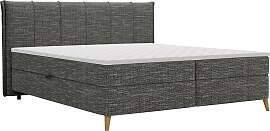 Boxbett Veloria Anthrazit ca. 180x200cm