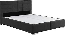 Boxspringbett COTTA "Simba", schwarz,