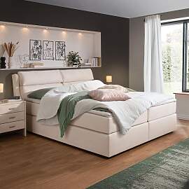 Boxspringbett Cremona Microvelours