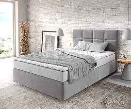 Boxspringbett Dream-Fine 120x200 cm Mikrofaser