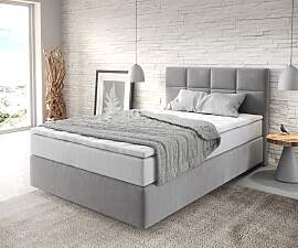 Boxspringbett Dream-Fine 120x200 cm Mikrofaser
