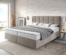 Boxspringbett Dream-Fine 180x200 cm Mikrofaser